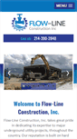 Mobile Screenshot of flow-lineconstruction.com